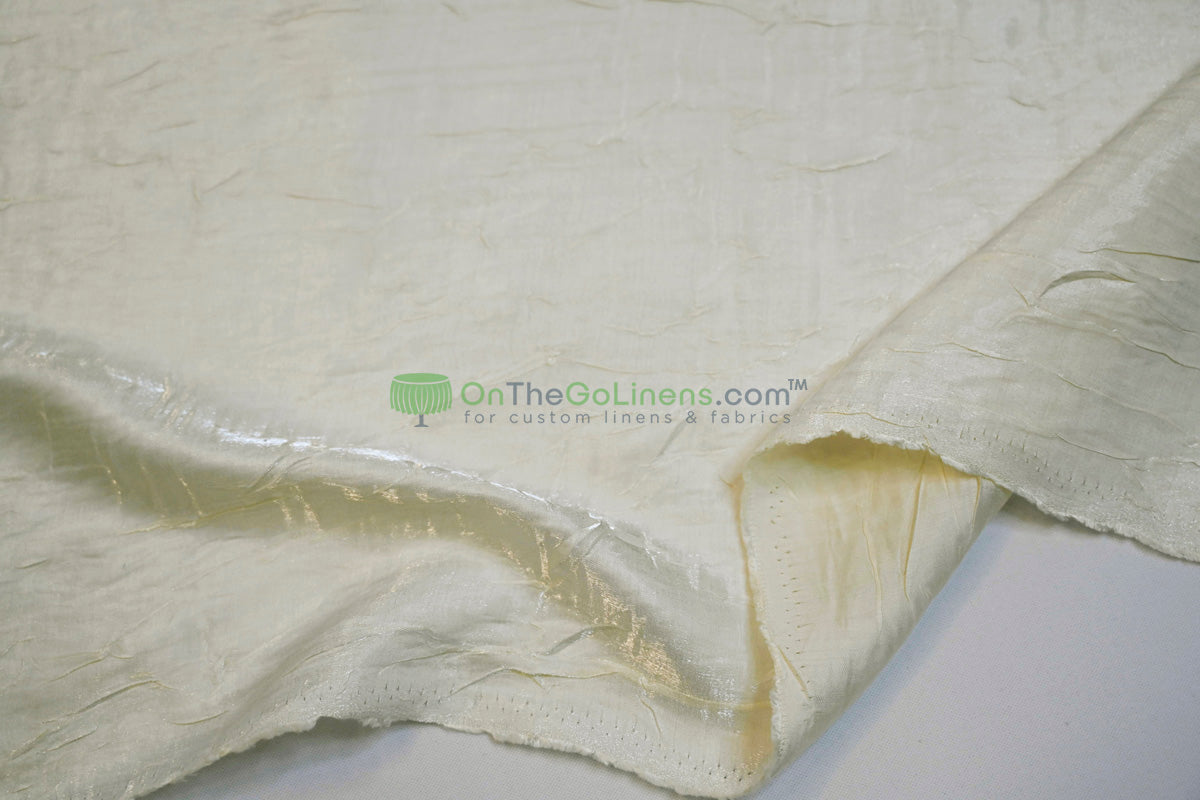 Iridescent Crush Shimmer Fabric by the Yard and Bolt | 54" wide | Galaxy Fabric |