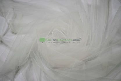 Micro Mesh Tulle Fabric | 60" Wide Mechanical Stretch Micro Mesh Tulle Fabric | 100% Polyester |