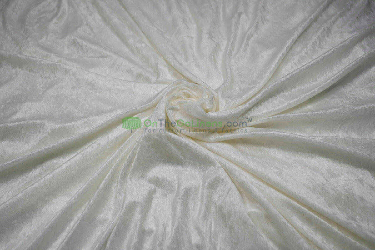 IFR Panne Velvet Event Drapery Panels | Crush Velour Curtains | Inherently Fire Retardant Drapery |Multiple Colors |
