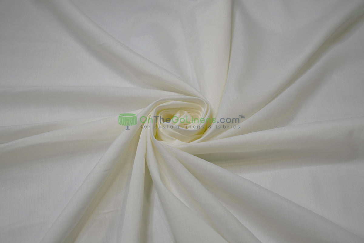 Woven Poly Cotton Broadcloth Fabric by the Yard | Polycotton Fabric | Multiple Colors | 60" Wide | 80/20 Blend |