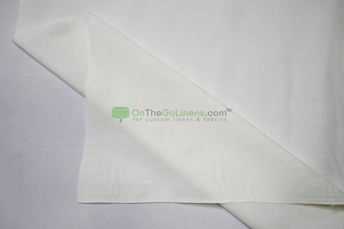 Woven Poly Cotton Broadcloth Fabric by the Yard | Polycotton Fabric | Multiple Colors | 60" Wide | 80/20 Blend |