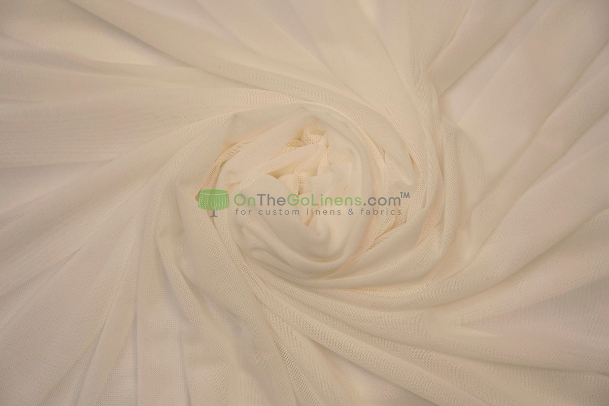 Power Mesh Spandex Fabric by the Yard | 60" Wide | Multiple Colors | 80/20 Nylon Spandex Blend |