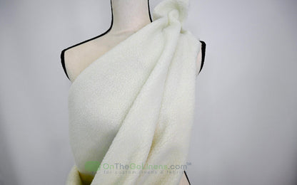 Sherpa Fleece Fabric | Plush Comfort Fabric for Linens & Cozy Essentials