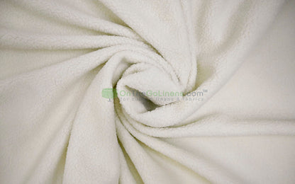 Sherpa Fleece Fabric | Plush Comfort Fabric for Linens & Cozy Essentials