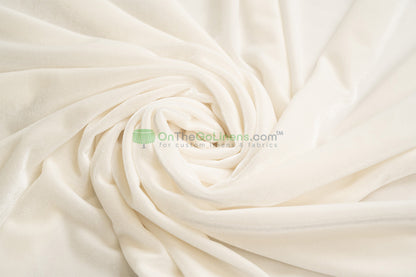 Stretch Velvet Tablecloths | Soft and Smooth Spandex Velvet Table Linens | Multiple Colors |