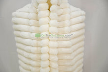 Striped Rabbit Fur Fabric by the Yard | Ultra-Soft Plush Faux Fur | 64/66” Wide | Available in Multiple Colors