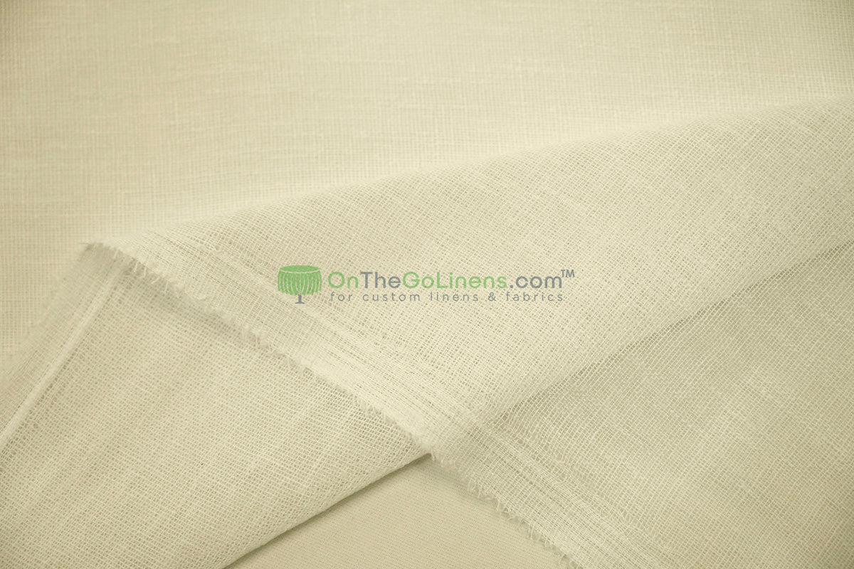 108" Turkish Sheer Fabric by the Yard | Four Colors Available | 100% Polyester |