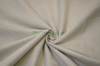 Upholstery Weight Poly Linen Fabric | Durable Backed Linen | 60" Wide | Non Woven Backing | Ideal for Upholstery, Cushions & Drapery