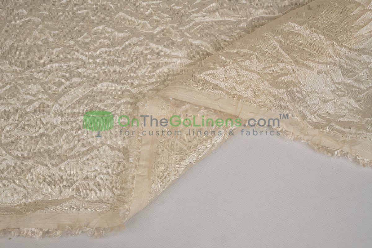 IFR Dull Crush Satin Fabric by the Yard 108" Wide Extra Wide Tergalet
