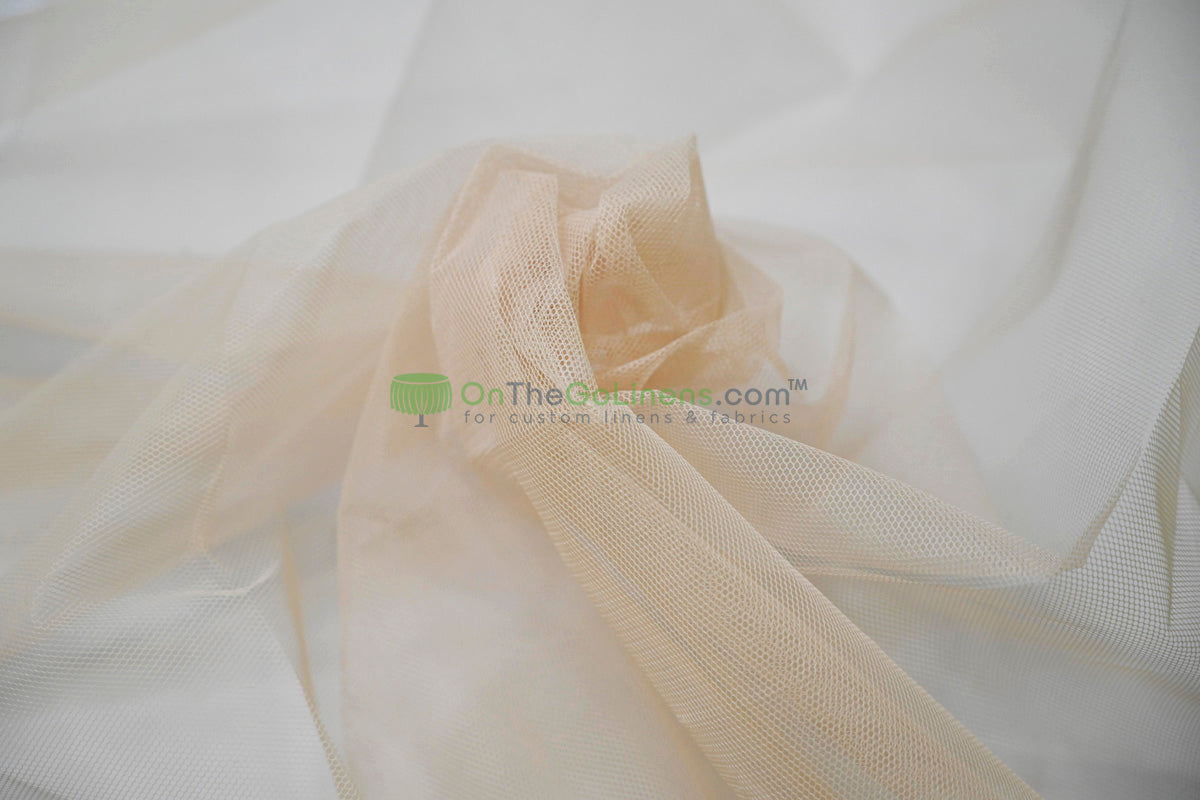 Crinoline Fabric by the yard | Hard Net Fabric | 60" Wide | Multiple Colors |