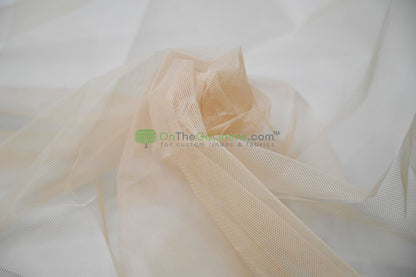 Crinoline Fabric by the yard | Hard Net Fabric | 60" Wide | Multiple Colors |