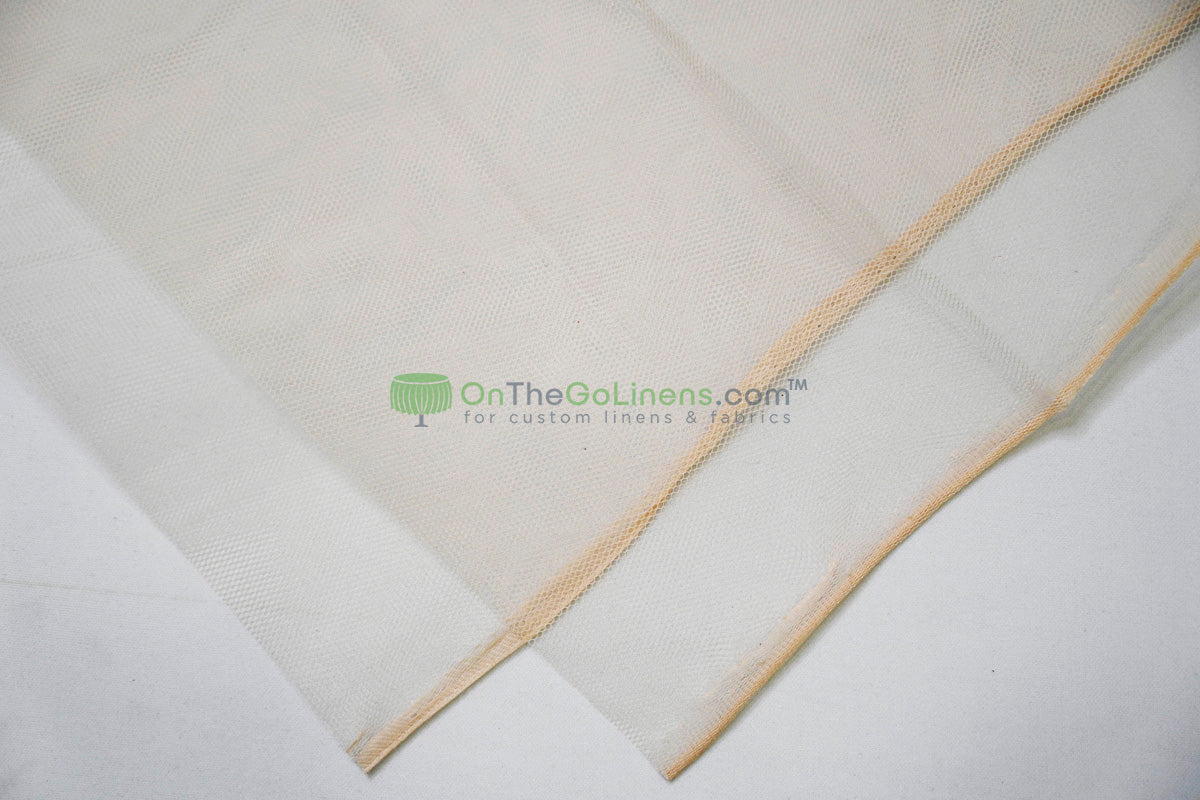 Crinoline Fabric by the yard | Hard Net Fabric | 60" Wide | Multiple Colors |