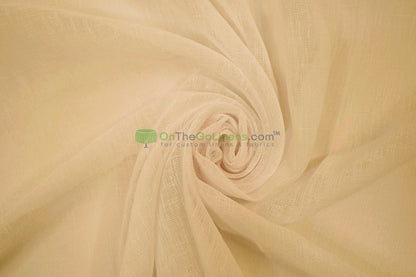 108" Turkish Sheer Fabric by the Yard | Four Colors Available | 100% Polyester |