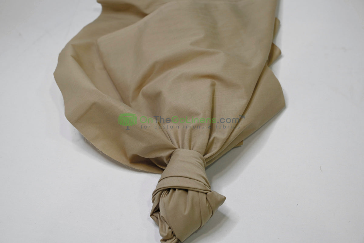 Woven Poly Cotton Broadcloth Fabric by the Yard | Polycotton Fabric | Multiple Colors | 60" Wide | 80/20 Blend |