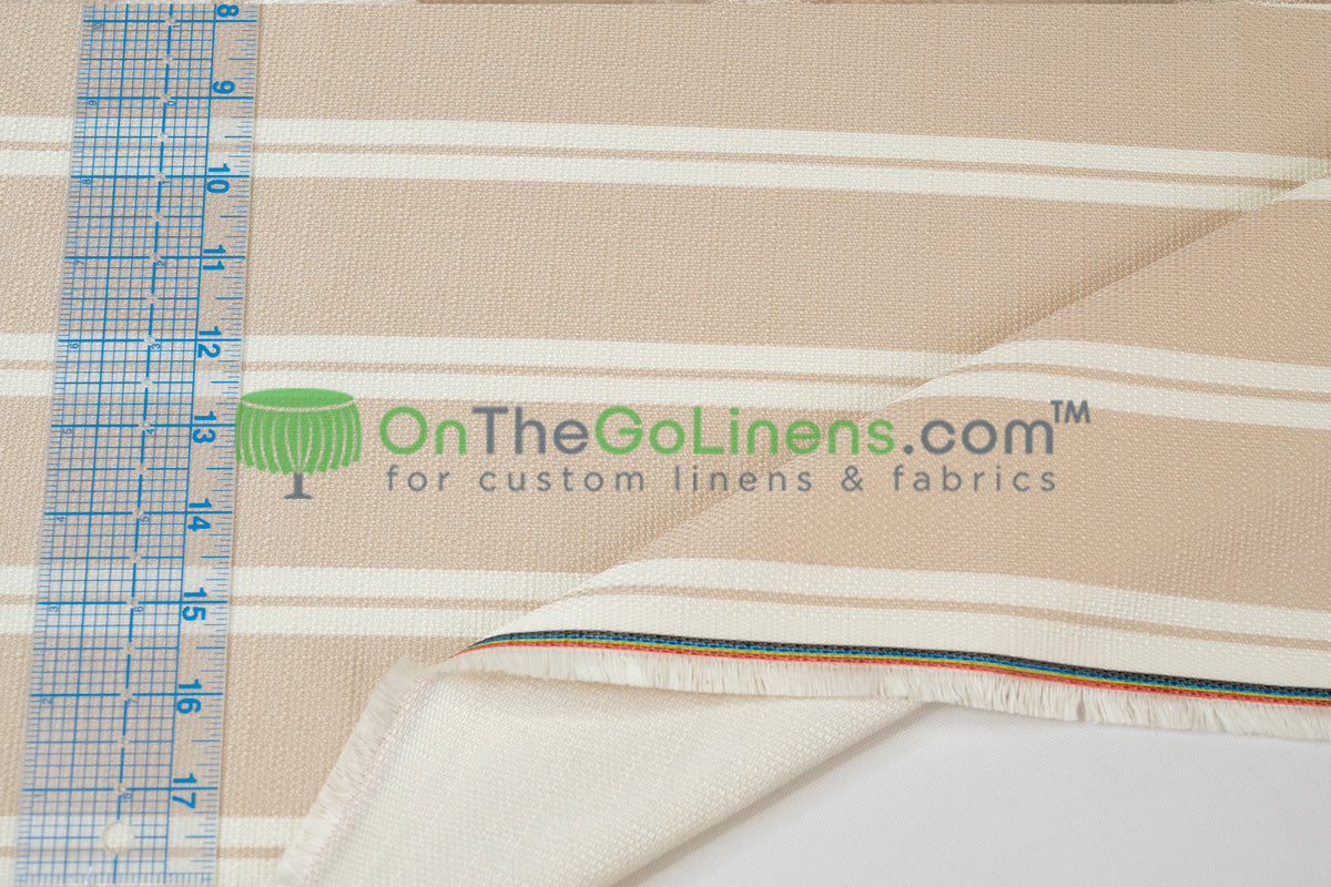 Monarch Stripe Tablecloths & Table Linens 100% Polyester for Weddings & Events