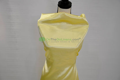 Charmeuse Satin Table Linens, Table Overlays, Table Drapes and Banquets | Multiple IFR Satin Colors |
