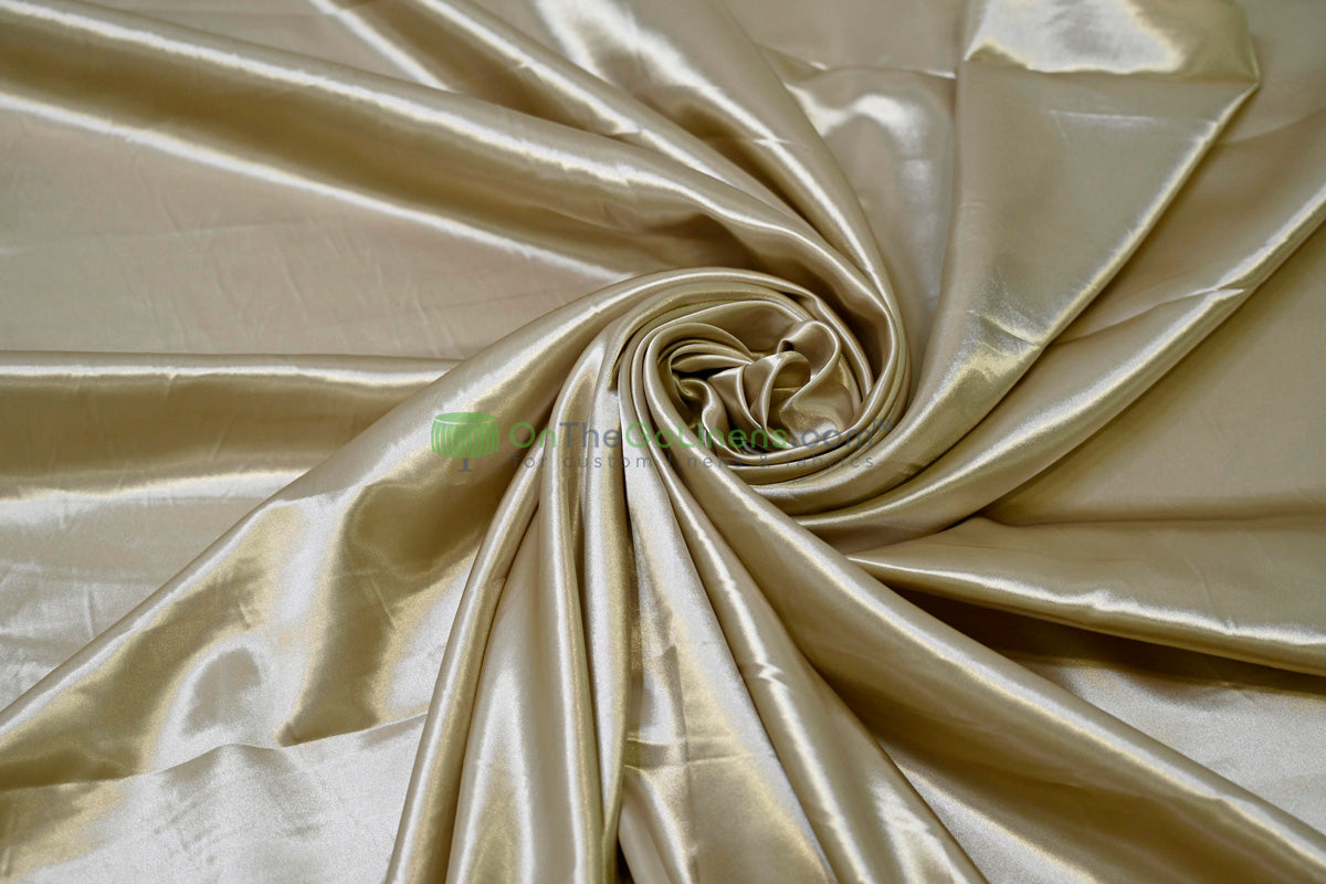 Charmeuse Satin Table Linens, Table Overlays, Table Drapes and Banquets | Multiple IFR Satin Colors |