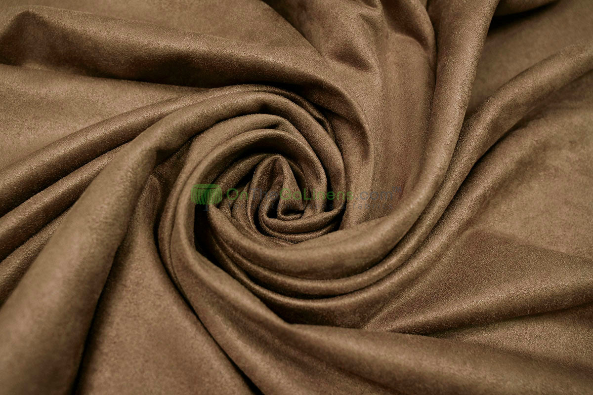 Micro Suede Fabric by the Yard and Wholesale Bolt | Faux Suede Fabric | Multiple Colors | 60" Wide |
