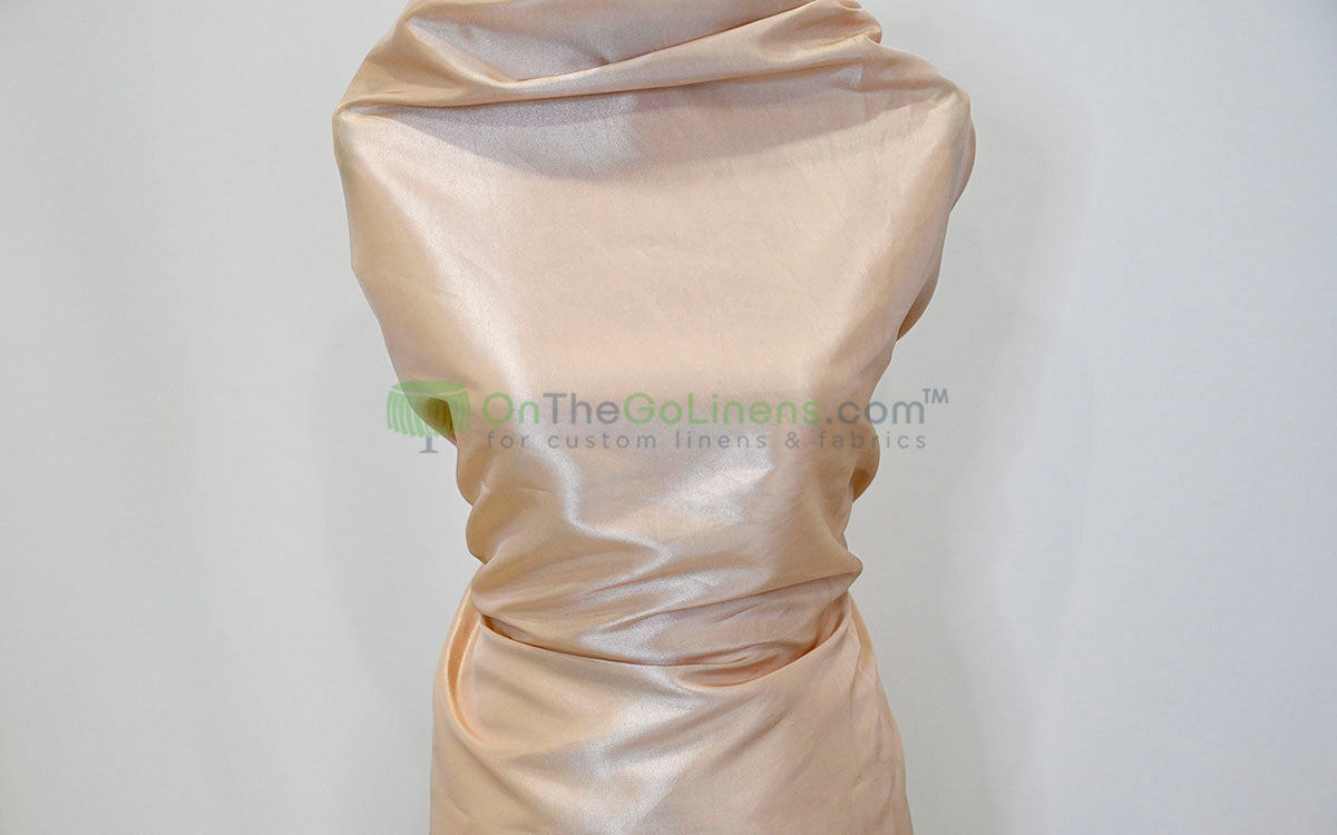 Taffeta Fabric by the Yard | Non Stretch Taffeta | 60" Wide | 75 Colors Available | Wholesale Bolt Available |