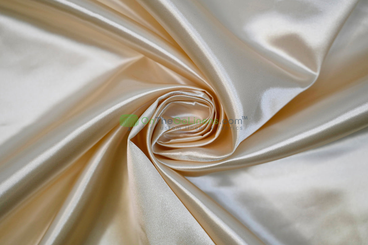 Bridal Satin Fabric by the Yard & Wholesale Bolt | 60" Wide | 100% Polyester |
