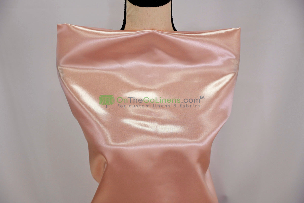 Bridal Satin Fabric by the Yard & Wholesale Bolt | 60" Wide | 100% Polyester |