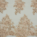 Camilla Embroidery Fabric by the Yard | Lace Embroidery | Multiple Colors |