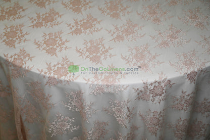 Chantilly Lace Fabric | Elegant Floral Lace | Lightweight & Sheer | Ideal for Bridal & Evening Wear