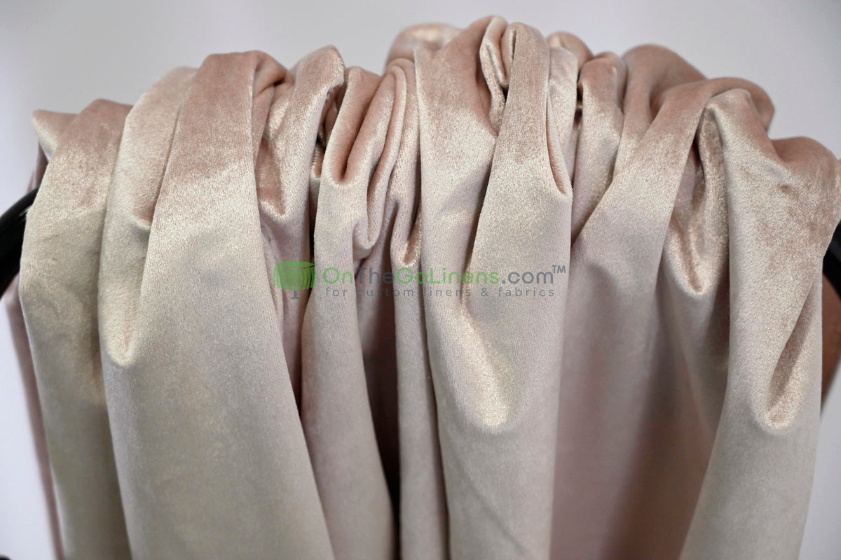 BT Royal™ --------------------------------------- Plush Velvet Fabric by the Yard | Soft Non Stretch Velvet Fabric | 60" Wide | Multiple Colors
