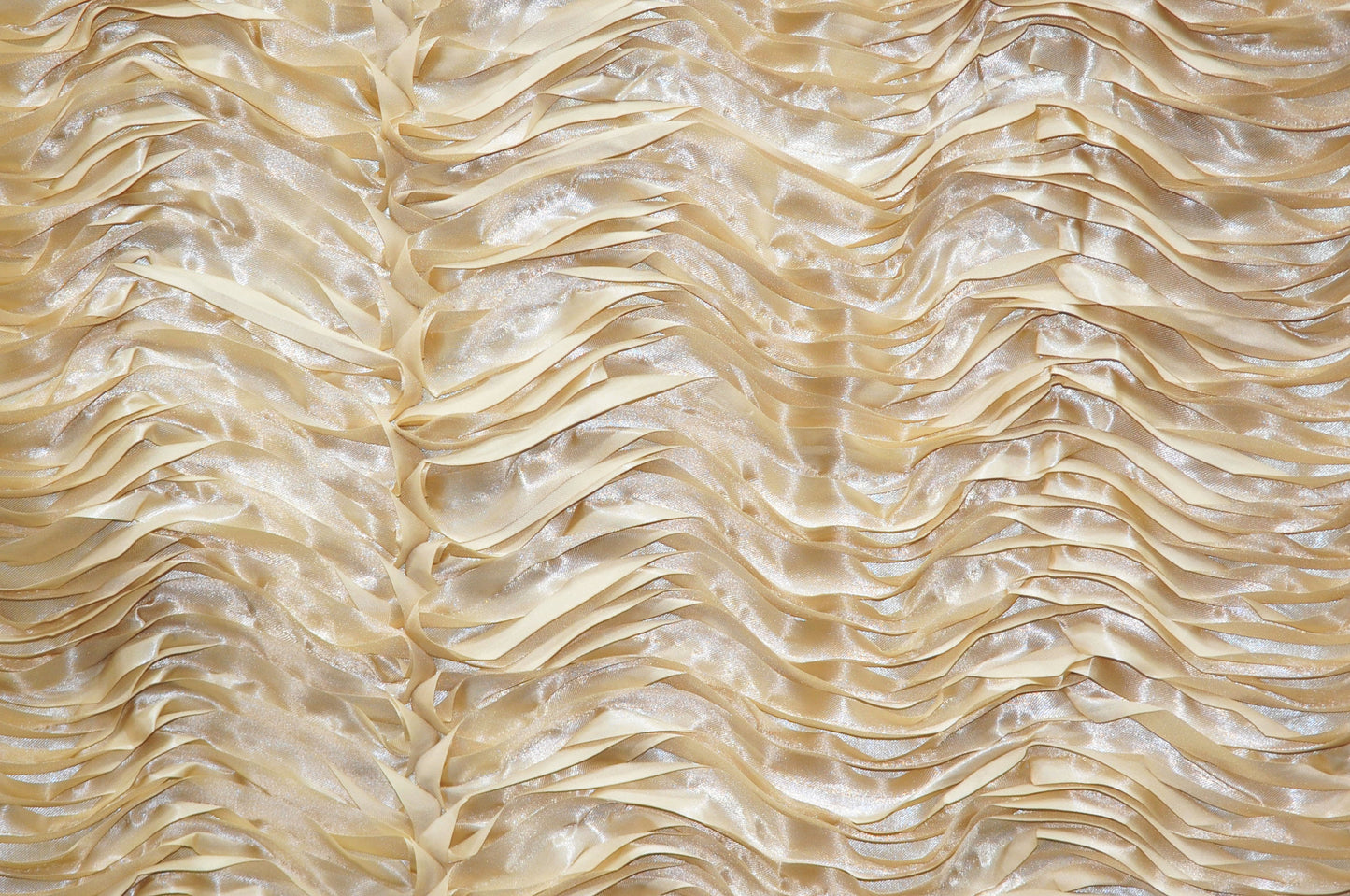 Australian Puff Satin Fabric by the Yard 3D Layered Satin in Multiple Colors