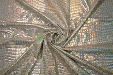 Anaconda Hologram Spandex Fabrics | Dancewear Spandex Fabric | 60" Wide |