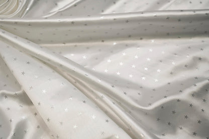 Mini Star Charmeuse Satin Table Napkins & Chair Sash | Star Satin Napkins & Sashes | White, Pink, Blue |