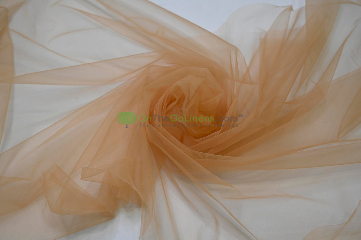 Micro Mesh Tulle Fabric | 60" Wide Mechanical Stretch Micro Mesh Tulle Fabric | 100% Polyester |