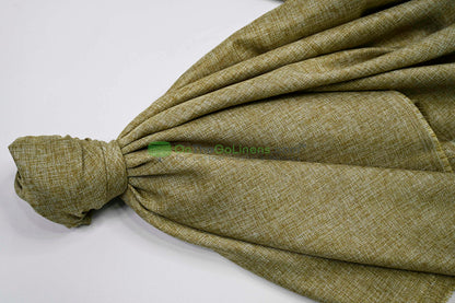 Vintage Linen Event Drapery Panels | Imitation Burlap Curtains | Washable 100% Polyester Burlap |