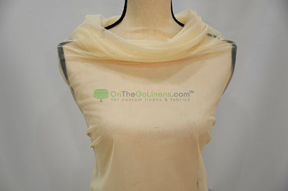 Power Mesh Spandex Fabric by the Yard | 60" Wide | Multiple Colors | 80/20 Nylon Spandex Blend |