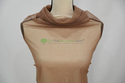 Power Mesh Spandex Fabric by the Yard | 60" Wide | Multiple Colors | 80/20 Nylon Spandex Blend |