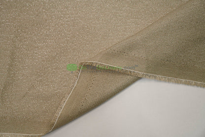 Metallic Vintage Linen Event Drapery Panels | Metallic Burlap Curtains for Events and Decor  | 100% Polyester |
