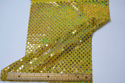 Holographic Sequin Fabric | 45” Wide | Lightweight & Flowing for Costumes, Gowns & Décor