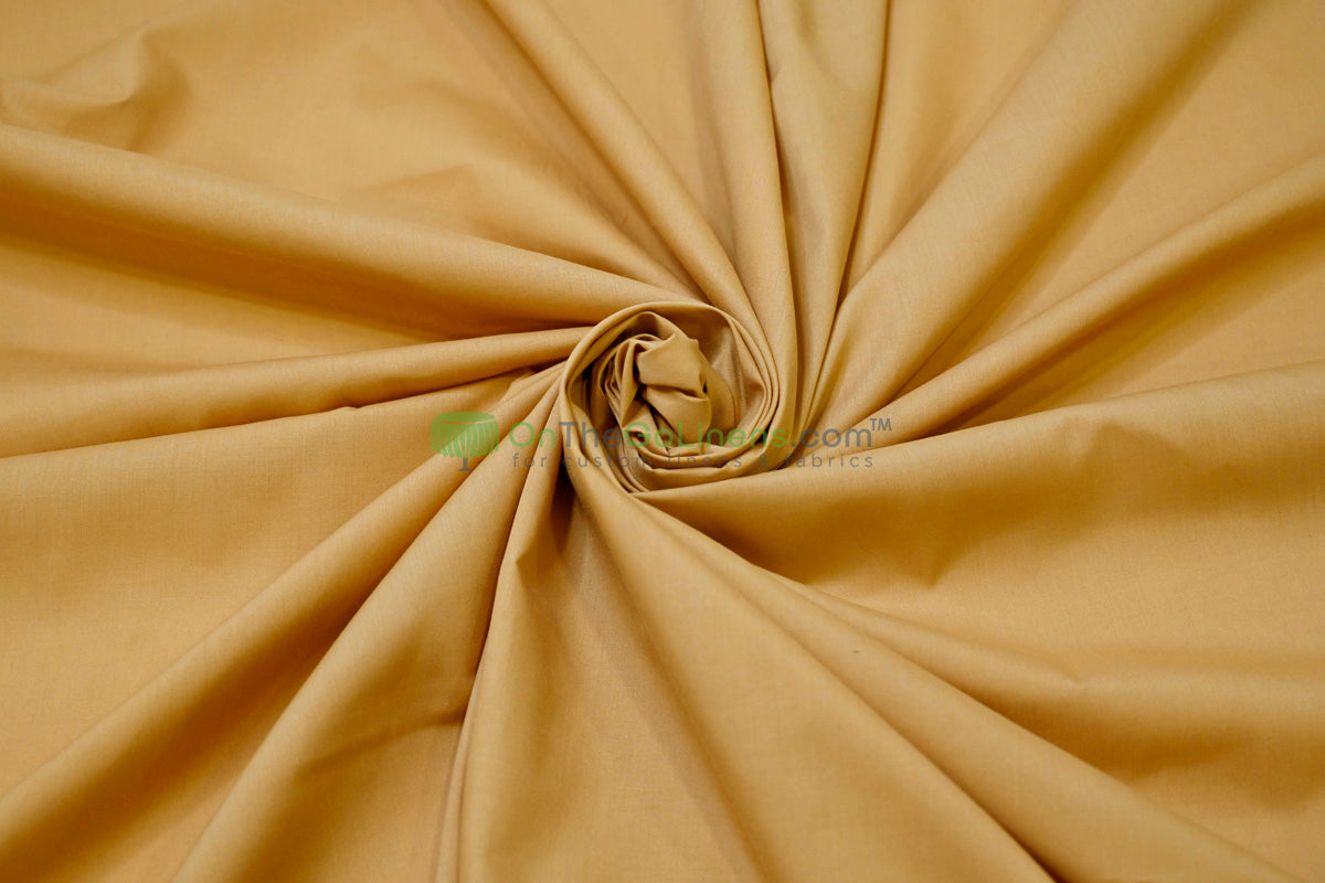 Woven Poly Cotton Broadcloth Fabric by the Yard | Polycotton Fabric | Multiple Colors | 60" Wide | 80/20 Blend |