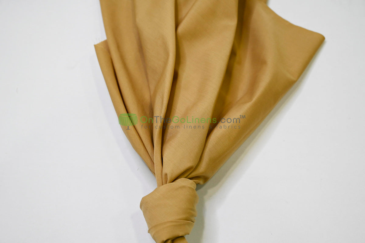 Woven Poly Cotton Broadcloth Fabric by the Yard | Polycotton Fabric | Multiple Colors | 60" Wide | 80/20 Blend |