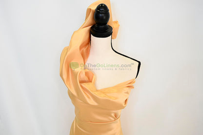 Lamour Satin Fabric by the Yard & Bolt | 100% Polyester Semi Dull Heavy Satin Fabric | 60" Wide | Multiple Colors |