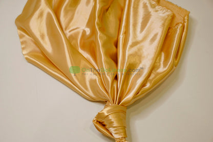 Stretch Charmeuse Fabric by the Yard | Silky Soft Stretch Satin Fabric | 4% Spandex | Multiple Colors |