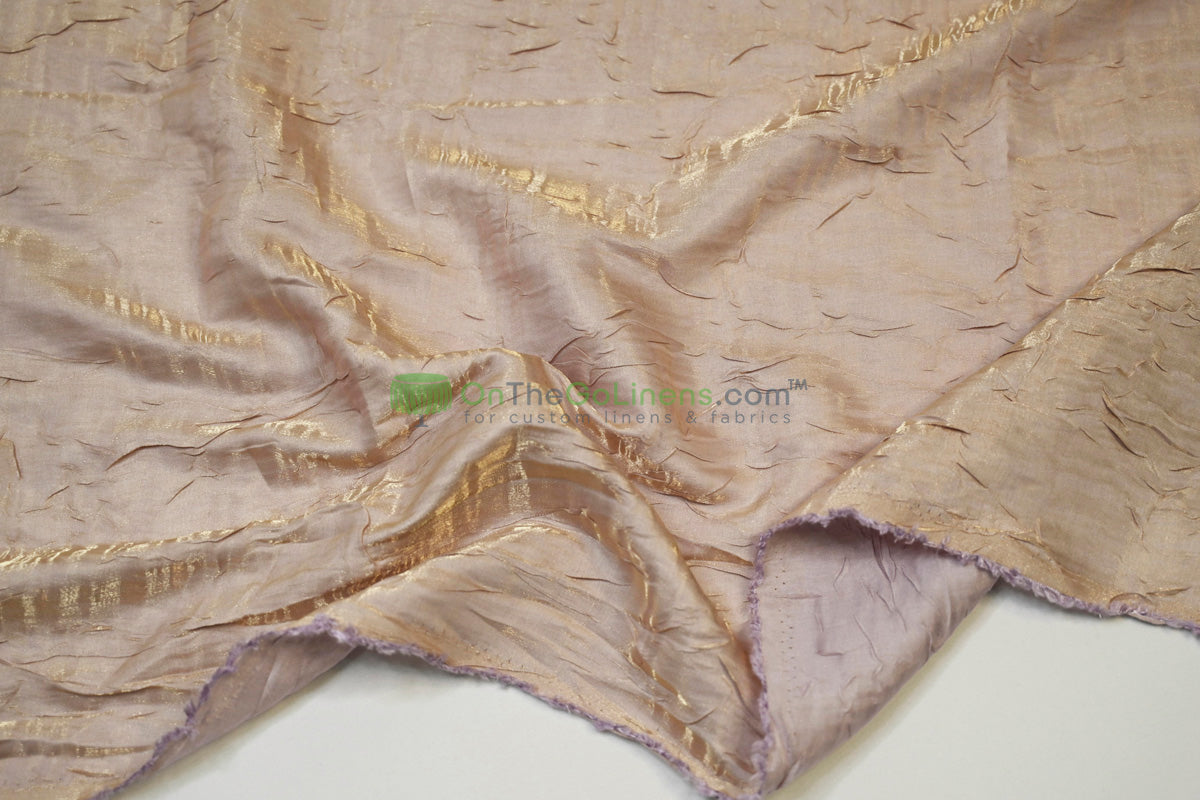 Iridescent Crush Shimmer Fabric by the Yard and Bolt | 54" wide | Galaxy Fabric |