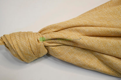 Vintage Linen Event Drapery Panels | Imitation Burlap Curtains | Washable 100% Polyester Burlap |