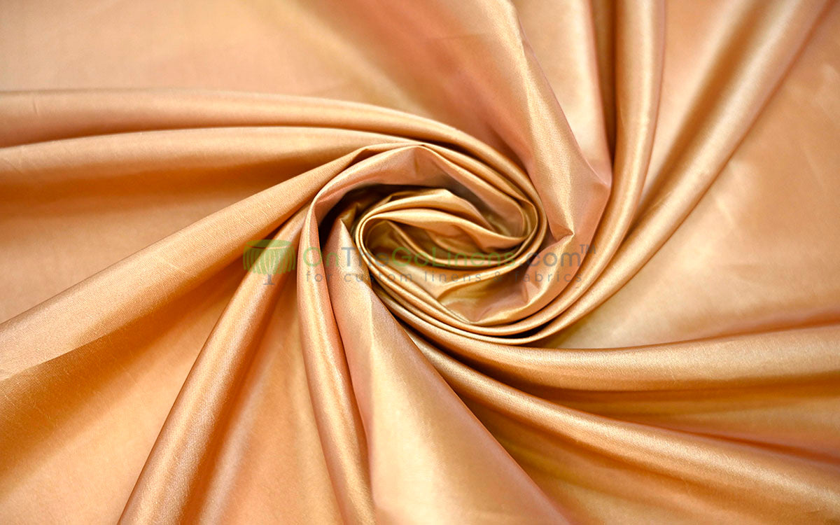 Taffeta Fabric by the Yard | Non Stretch Taffeta | 60" Wide | 75 Colors Available | Wholesale Bolt Available |