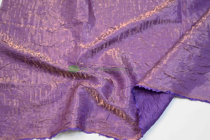 Iridescent Crush Shimmer Fabric by the Yard and Bolt | 54" wide | Galaxy Fabric |