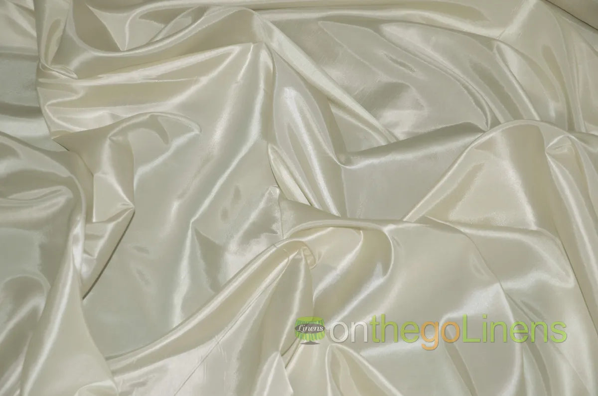 Ivory Solid Taffeta