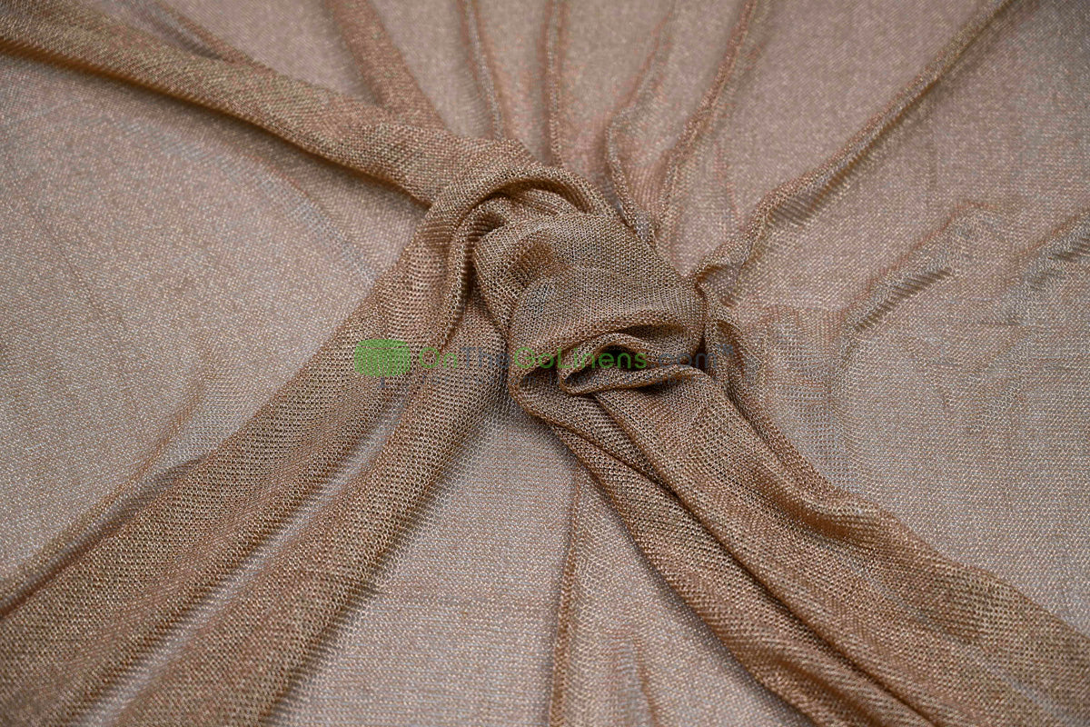 Sparkly Mesh – Metallic Stretch Fabric (58/60” Wide)