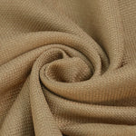 Imitation Burlap Fabric by the Yard | Luxe Burlap | Washable Burlap Fabric | 58" Wide | Natural Color |