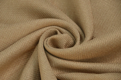 Imitation Burlap Fabric by the Yard | Luxe Burlap | Washable Burlap Fabric | 58" Wide | Natural Color |