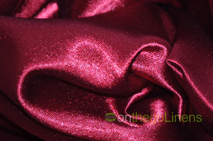 Crepe Back Satin Burgundy
